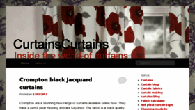 What Curtainscurtains.co.uk website looked like in 2013 (11 years ago)