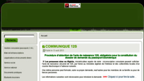 What Consulatalgerie-paris.org website looked like in 2013 (10 years ago)