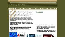 What Chattfp.com website looked like in 2013 (10 years ago)