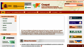 What Ceapat.org website looked like in 2013 (10 years ago)