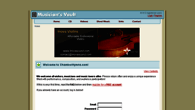 What Chamberhymns.com website looked like in 2013 (10 years ago)