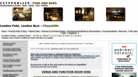 What Citypublife.co.uk website looked like in 2013 (10 years ago)