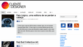 What Clientedesigner.com website looked like in 2013 (10 years ago)