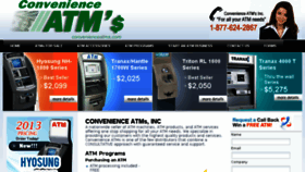 What Convenienceatms.com website looked like in 2013 (10 years ago)