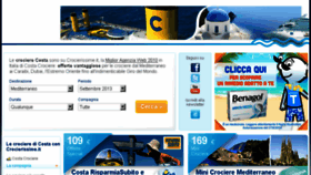 What Costa.crocierissime.it website looked like in 2013 (10 years ago)