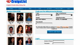 What Craigslist.bz website looked like in 2013 (10 years ago)