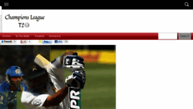 What Clt20.info website looked like in 2013 (10 years ago)