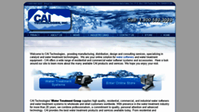 What Caitechnologies.com website looked like in 2013 (10 years ago)