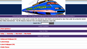 What Chennaiexpress.mobi website looked like in 2013 (10 years ago)