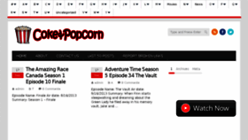 What Cokeandpopcorn.info website looked like in 2013 (10 years ago)