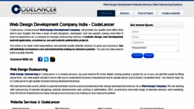 What Codelancer.in website looked like in 2013 (10 years ago)