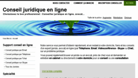 What Conseil-juridique-en-ligne.com website looked like in 2013 (10 years ago)