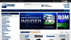 What Ch.mouser.com website looked like in 2013 (10 years ago)