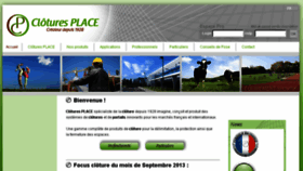 What Clotures-place.com website looked like in 2013 (10 years ago)