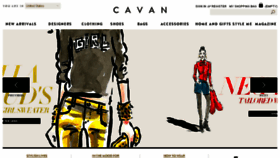 What Cavan.com website looked like in 2013 (10 years ago)