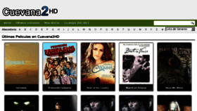 What Cuevana2hd.tv website looked like in 2013 (10 years ago)