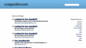 What Craigeslist.com website looked like in 2013 (10 years ago)