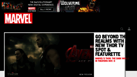 What Captainamerica.com website looked like in 2013 (10 years ago)