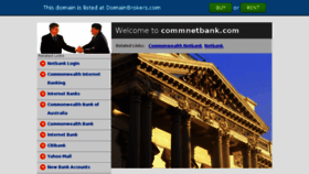 What Commnetbank.com website looked like in 2013 (10 years ago)