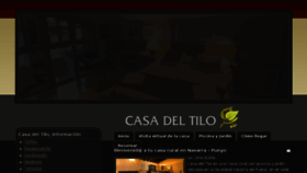 What Casadeltilo.com website looked like in 2013 (10 years ago)