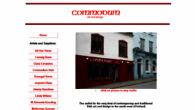 What Commodum.ie website looked like in 2013 (10 years ago)