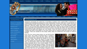 What Chandigarhshop.com website looked like in 2013 (10 years ago)