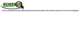 What Clicksmy.com website looked like in 2013 (10 years ago)