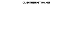 What Clientnshosting.net website looked like in 2013 (11 years ago)