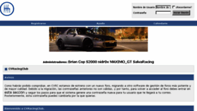 What Cvracingclub.com website looked like in 2013 (10 years ago)