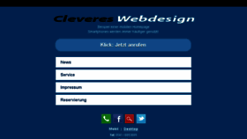 What Cleveres-webdesign.de website looked like in 2013 (10 years ago)