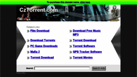What Cztorrent.com website looked like in 2013 (10 years ago)