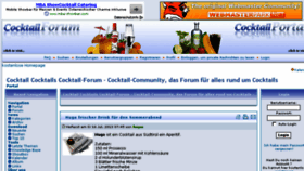 What Cocktail-community.de website looked like in 2013 (10 years ago)