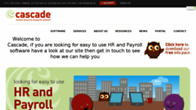 What Cascadehr.co.uk website looked like in 2013 (10 years ago)