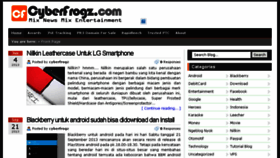 What Cyberfrogz.com website looked like in 2013 (10 years ago)