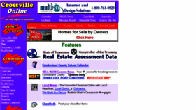 What Crossvilleonline.com website looked like in 2013 (10 years ago)