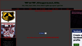 What Cegrani.ch website looked like in 2013 (10 years ago)