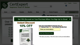 What Certexpert.com website looked like in 2013 (10 years ago)