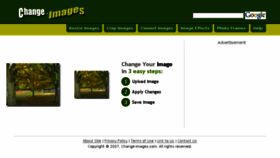 What Change-images.com website looked like in 2013 (10 years ago)