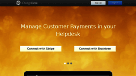 What Chargeback.cc website looked like in 2013 (10 years ago)