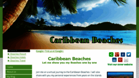 What Caribeaches.com website looked like in 2013 (10 years ago)
