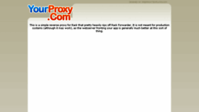What Cloud-proxy.info website looked like in 2013 (10 years ago)