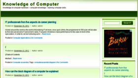 What Coomputer.com website looked like in 2013 (10 years ago)