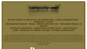 What Composite-web.net website looked like in 2013 (10 years ago)