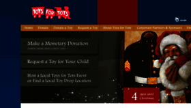 What Charlotte-nc.toysfortots.org website looked like in 2013 (10 years ago)
