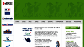 What Cdgolf85.com website looked like in 2014 (10 years ago)