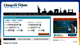 What Cheapairtickets.co.in website looked like in 2014 (10 years ago)