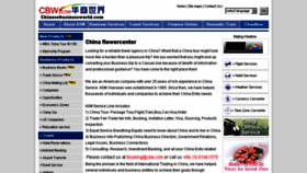 What Chinesebusinessworld.com website looked like in 2014 (10 years ago)