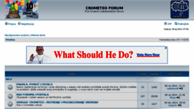 What Crometeo.net website looked like in 2014 (10 years ago)