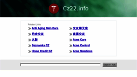 What Cz22.info website looked like in 2014 (10 years ago)