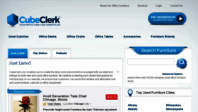 What Cubeclerk.com website looked like in 2014 (10 years ago)